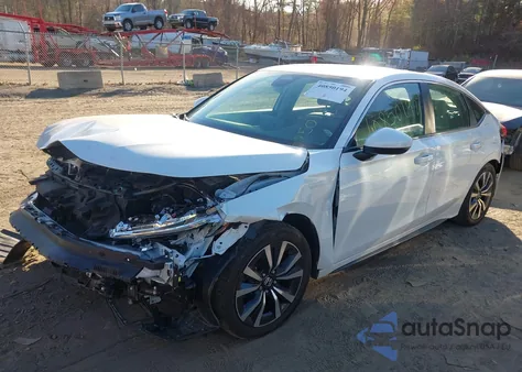 2023 Honda Civic Ex-L /Ex-L W/O Bsi z USA, uszkodzony, nr VIN 19XFL1H75PE015183